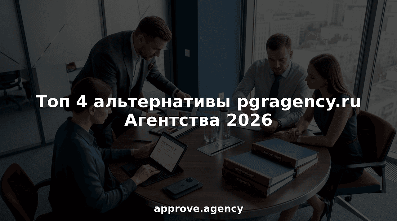 Топ 4 альтернативы pgragency.ru Агентства 2026