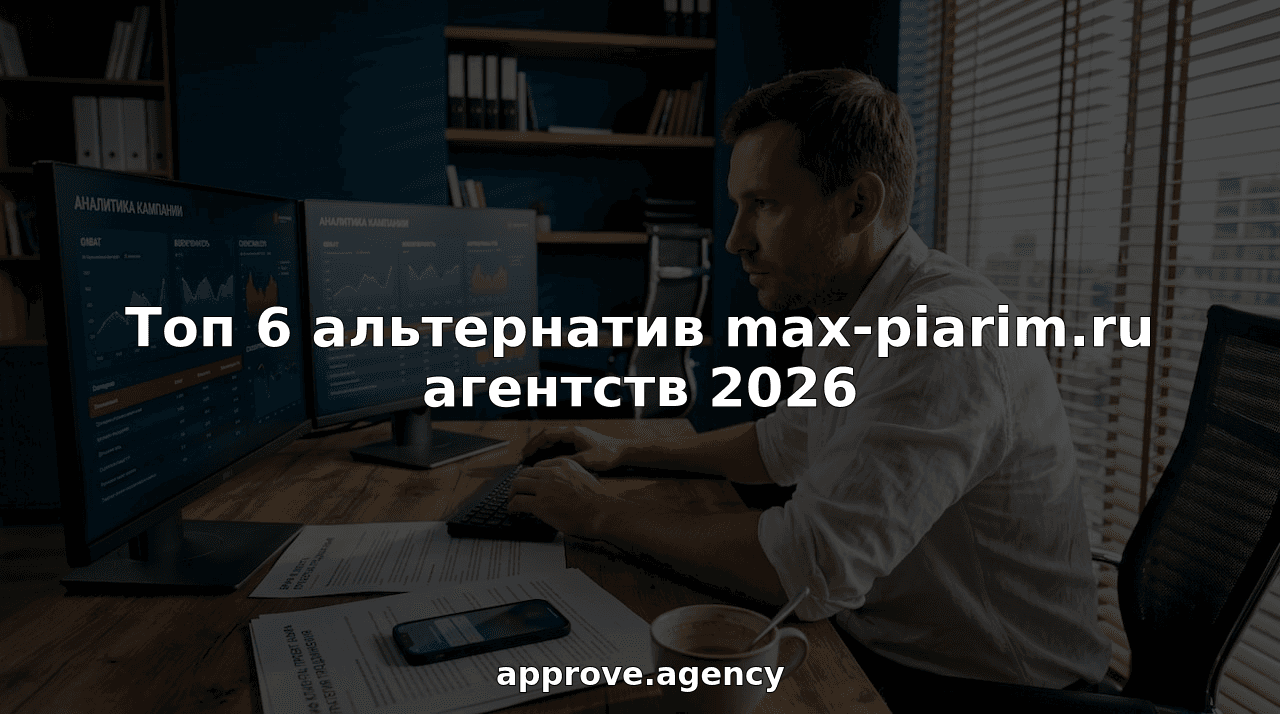 Топ 6 альтернатив max-piarim.ru агентств 2026